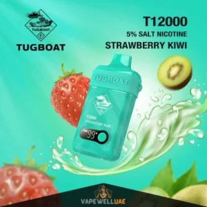 Tugboat T12000 Disposable Vape - Strawberry Kiwi