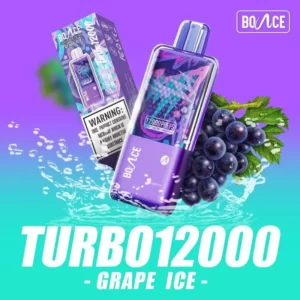 Turbo 12000 Puffs Disposable - Grape Ice