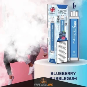 Nerd Crystal 5500 puffs - Blueberry Bubblegum