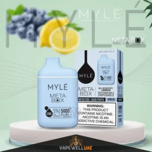 Myle Meta Box 5000 Puffs - Blueberry Lemon